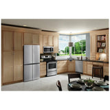 Frigidaire FRQG1721AV Counter Depth French Door Refrigerator, 33 inch Width, 17.4 cu. ft. Capacity, Counter Depth, Brushed Steel colour