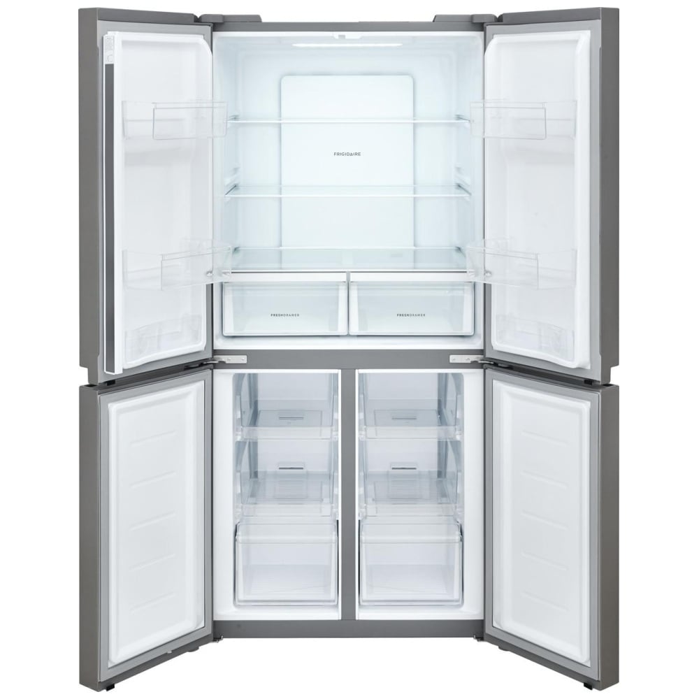 Frigidaire 17.4 Cu. Ft. Counter-Depth 4-Door French Door Refrigerator FRQG1721AV