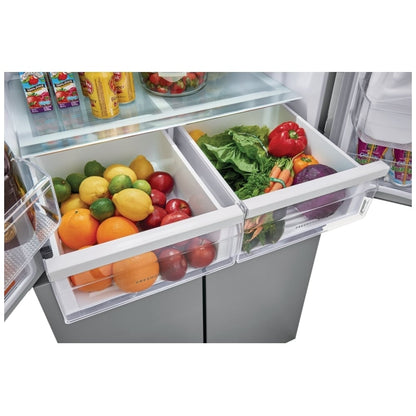 Frigidaire 17.4 Cu. Ft. Counter-Depth 4-Door French Door Refrigerator FRQG1721AV