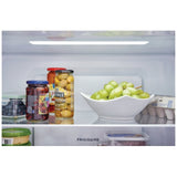 Frigidaire FRQG1721AV Counter Depth French Door Refrigerator, 33 inch Width, 17.4 cu. ft. Capacity, Counter Depth, Brushed Steel colour
