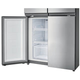 Frigidaire FRQG1721AV Counter Depth French Door Refrigerator, 33 inch Width, 17.4 cu. ft. Capacity, Counter Depth, Brushed Steel colour