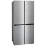 Frigidaire FRQG1721AV Counter Depth French Door Refrigerator, 33 inch Width, 17.4 cu. ft. Capacity, Counter Depth, Brushed Steel colour