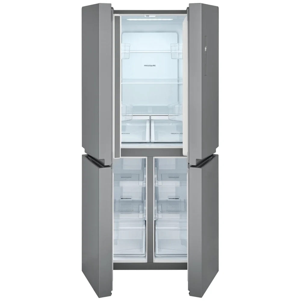 Frigidaire 17.4 Cu. Ft. Counter-Depth 4-Door French Door Refrigerator FRQG1721AV