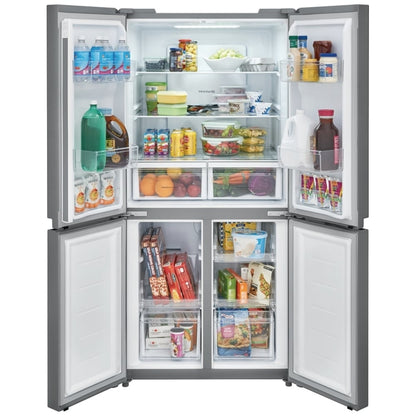 Frigidaire 17.4 Cu. Ft. Counter-Depth 4-Door French Door Refrigerator FRQG1721AV