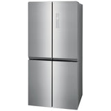 Frigidaire FRQG1721AV Counter Depth French Door Refrigerator, 33 inch Width, 17.4 cu. ft. Capacity, Counter Depth, Brushed Steel colour