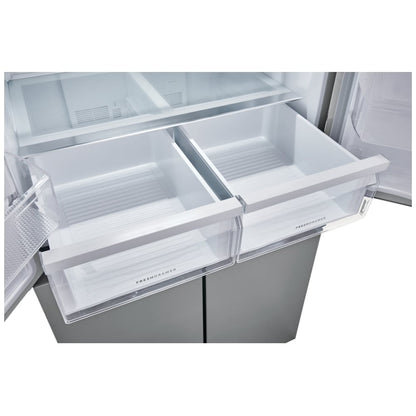 Frigidaire 17.4 Cu. Ft. Counter-Depth 4-Door French Door Refrigerator FRQG1721AV