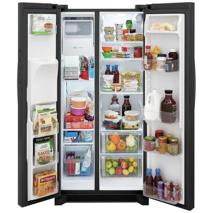Frigidaire 22.3 Cu. Ft. 33" Standard Depth Side by Side Refrigerator FRSS2323AD