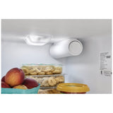 Frigidaire FRSS2323AD Side by Side Refrigerator, 33 inch Width, Ice Dispenser (Thru Door), Water Dispenser (Exterior), 22.2 cu. ft. Capacity, Black Stainless Steel colour