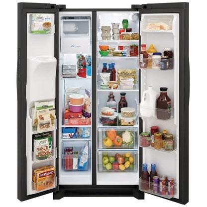 Frigidaire 22.3 Cu. Ft. 33" Standard Depth Side by Side Refrigerator FRSS2323AD