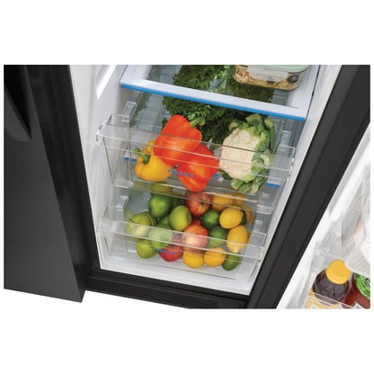 Frigidaire 22.3 Cu. Ft. 33" Standard Depth Side by Side Refrigerator FRSS2323AD