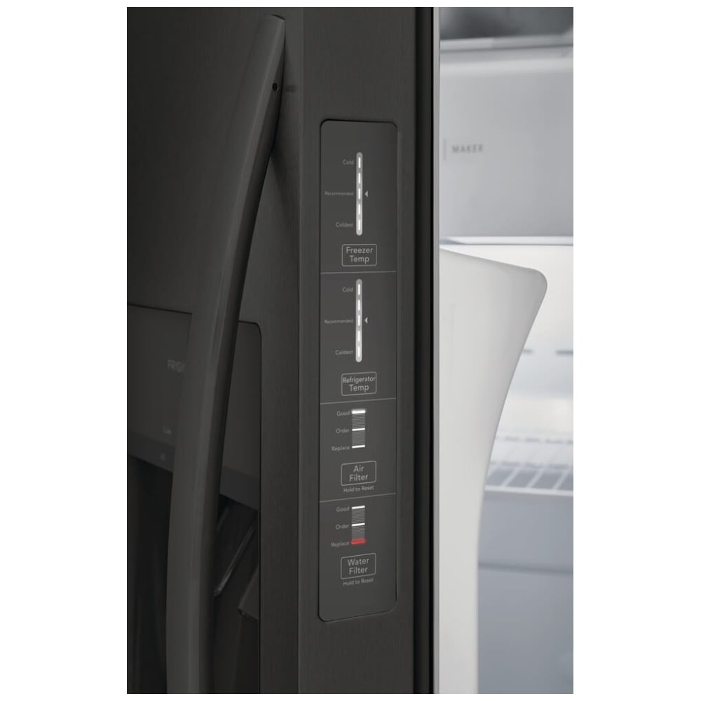 Frigidaire 22.3 Cu. Ft. 33" Standard Depth Side by Side Refrigerator FRSS2323AD