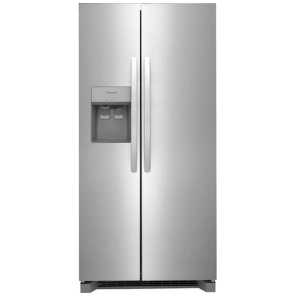 Frigidaire 22.3 Cu. Ft. 33" Standard Depth Side by Side Refrigerator FRSS2323AS