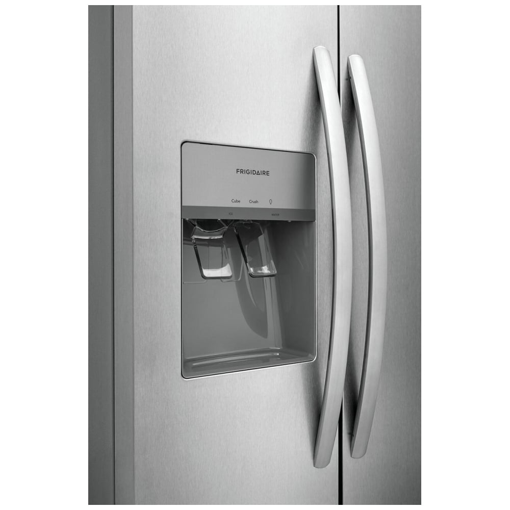 Frigidaire 22.3 Cu. Ft. 33" Standard Depth Side by Side Refrigerator FRSS2323AS