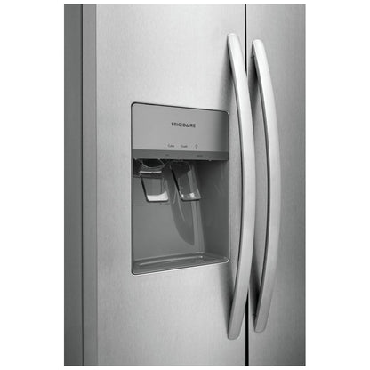Frigidaire 22.3 Cu. Ft. 33" Standard Depth Side by Side Refrigerator FRSS2323AS