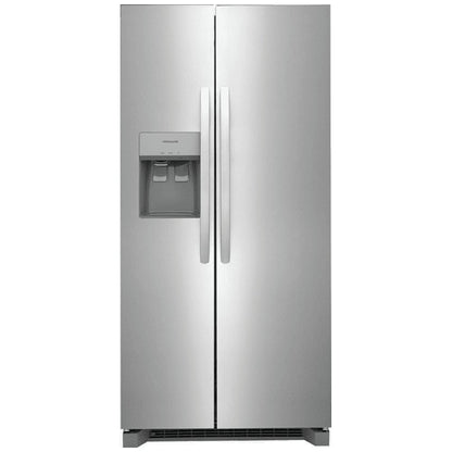 Frigidaire 22.3 Cu. Ft. 33" Standard Depth Side by Side Refrigerator FRSS2323AS
