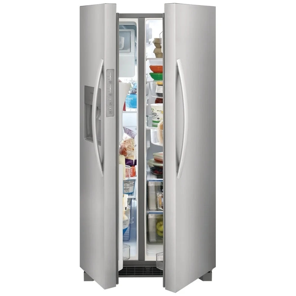 Frigidaire 22.3 Cu. Ft. 33" Standard Depth Side by Side Refrigerator FRSS2323AS