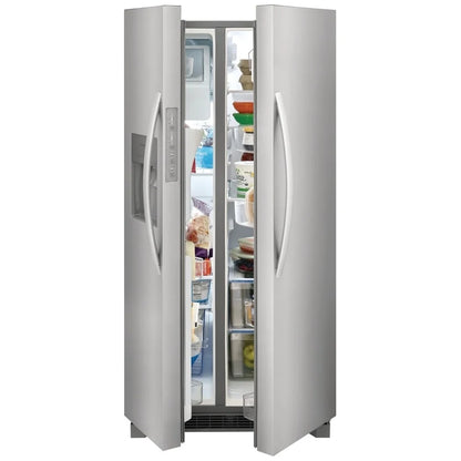 Frigidaire 22.3 Cu. Ft. 33" Standard Depth Side by Side Refrigerator FRSS2323AS