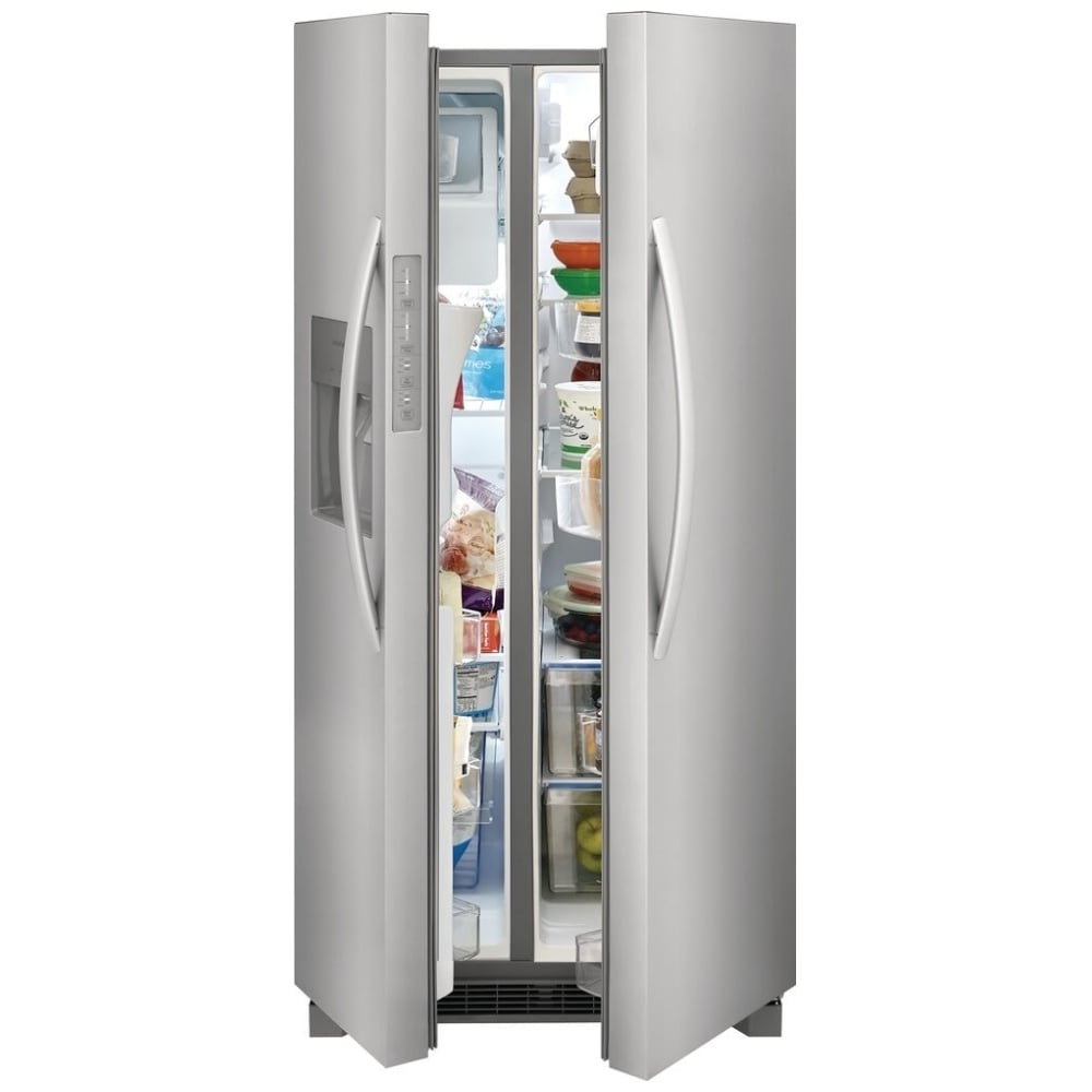 Frigidaire 22.3 Cu. Ft. 33" Standard Depth Side by Side Refrigerator FRSS2323AS