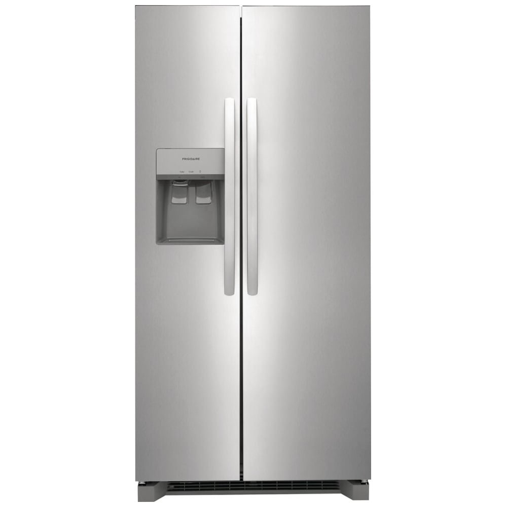 Frigidaire 22.3 Cu. Ft. 33" Standard Depth Side by Side Refrigerator FRSS2323AS