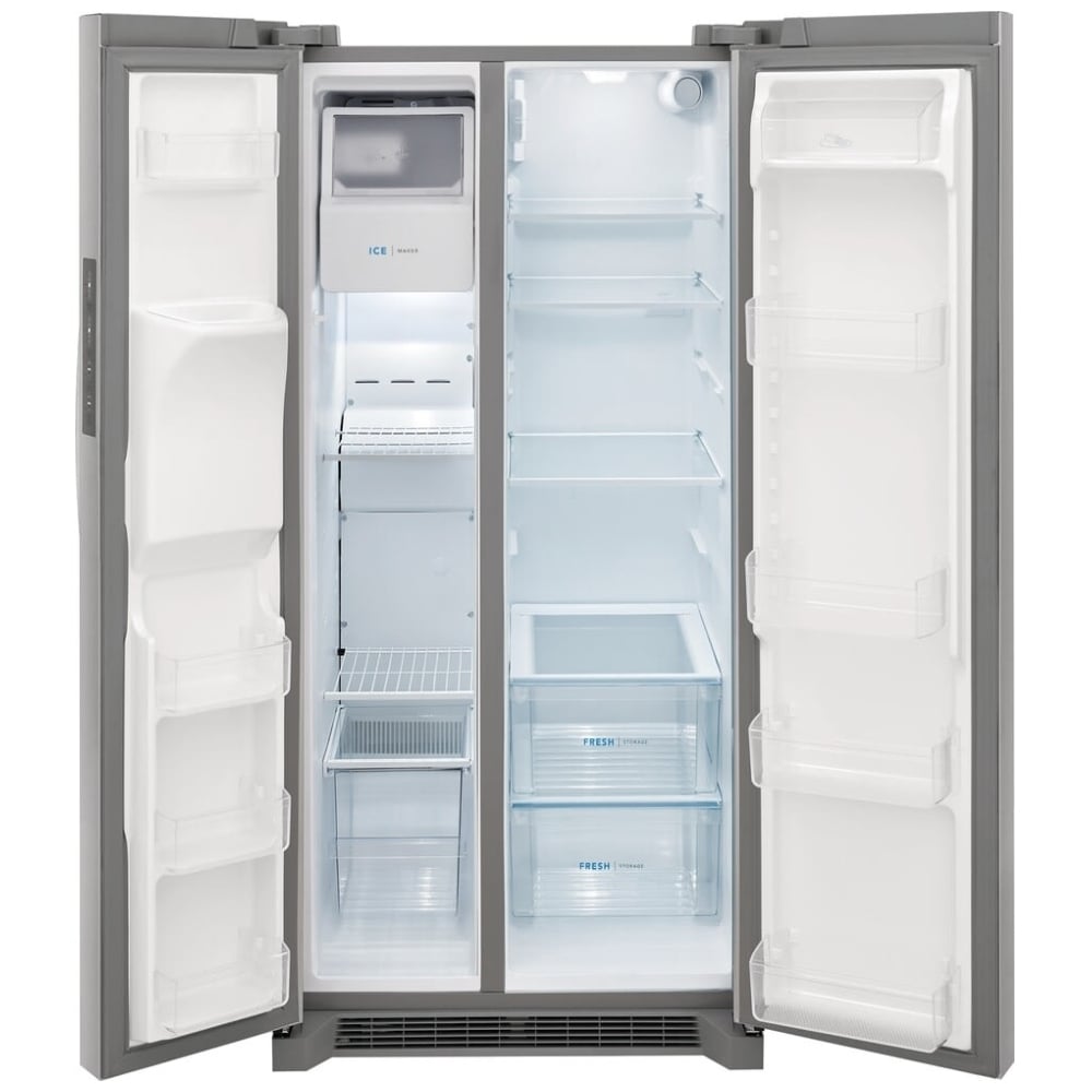 Frigidaire 22.3 Cu. Ft. 33" Standard Depth Side by Side Refrigerator FRSS2323AS