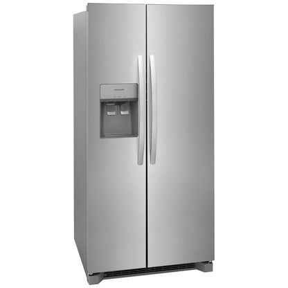 Frigidaire 22.3 Cu. Ft. 33" Standard Depth Side by Side Refrigerator FRSS2323AS