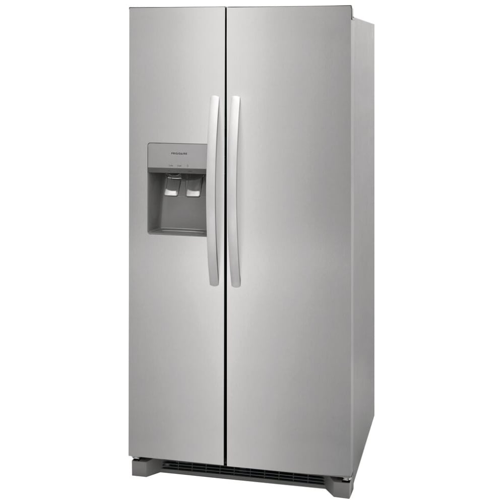 Frigidaire 22.3 Cu. Ft. 33" Standard Depth Side by Side Refrigerator FRSS2323AS