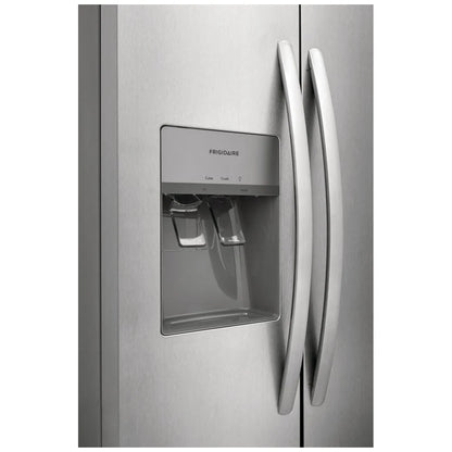 Frigidaire 22.3 Cu. Ft. 33" Standard Depth Side by Side Refrigerator FRSS2323AS
