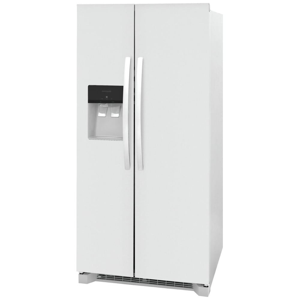 Frigidaire 22.3 Cu. Ft. 33" Standard Depth Side by Side Refrigerator FRSS2323AW