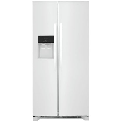 Frigidaire 22.3 Cu. Ft. 33" Standard Depth Side by Side Refrigerator FRSS2323AW