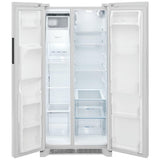 Frigidaire FRSS2323AW Side by Side Refrigerator, 33 inch Width, Ice Dispenser (Thru Door), Water Dispenser (Exterior), 22.2 cu. ft. Capacity, White colour