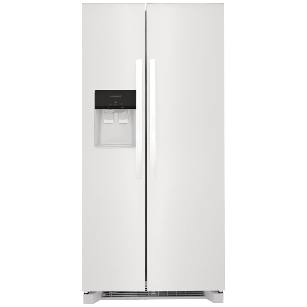 Frigidaire 22.3 Cu. Ft. 33" Standard Depth Side by Side Refrigerator FRSS2323AW