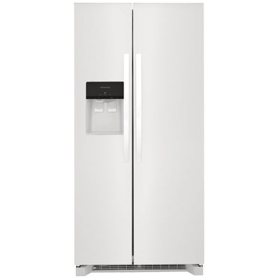 Frigidaire 22.3 Cu. Ft. 33" Standard Depth Side by Side Refrigerator FRSS2323AW