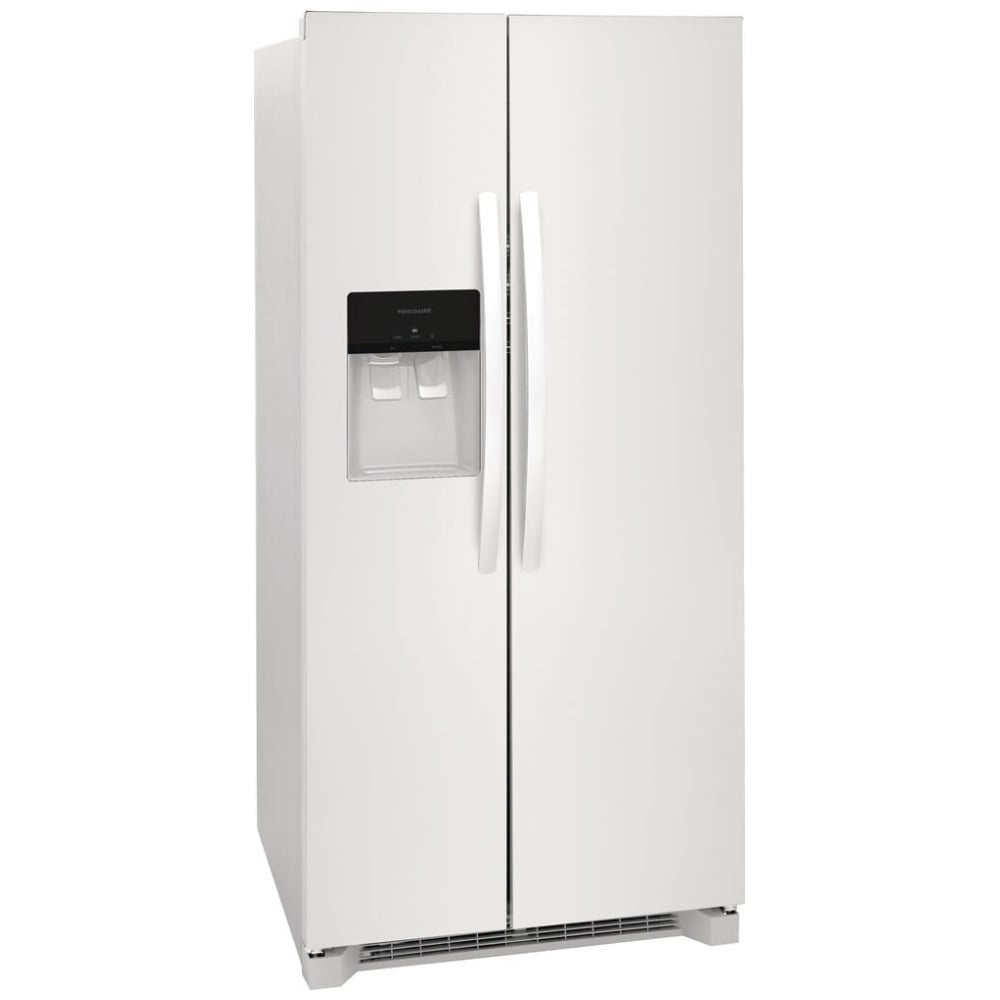 Frigidaire 22.3 Cu. Ft. 33" Standard Depth Side by Side Refrigerator FRSS2323AW