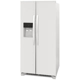 Frigidaire FRSS2323AW Side by Side Refrigerator, 33 inch Width, Ice Dispenser (Thru Door), Water Dispenser (Exterior), 22.2 cu. ft. Capacity, White colour