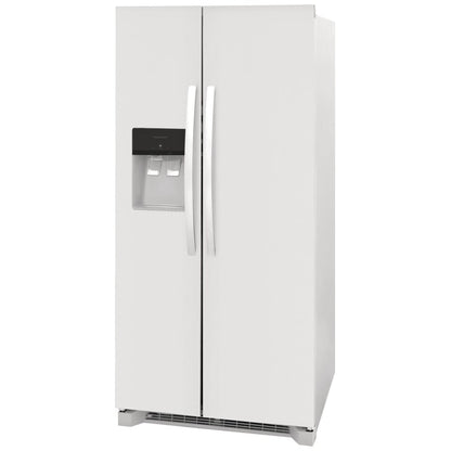 Frigidaire 22.3 Cu. Ft. 33" Standard Depth Side by Side Refrigerator FRSS2323AW