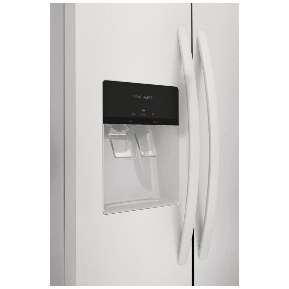 Frigidaire 22.3 Cu. Ft. 33" Standard Depth Side by Side Refrigerator FRSS2323AW