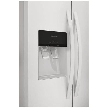 Frigidaire 22.3 Cu. Ft. 33" Standard Depth Side by Side Refrigerator FRSS2323AW