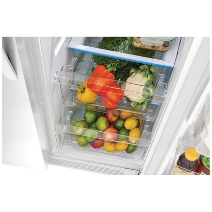 Frigidaire 22.3 Cu. Ft. 33" Standard Depth Side by Side Refrigerator FRSS2323AW