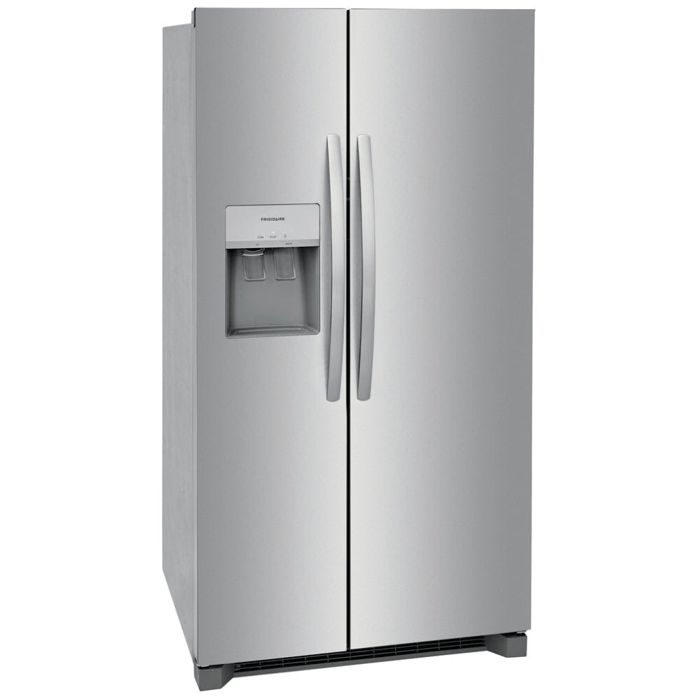 Frigidaire 25.6 Cu. Ft. 36" Standard Depth Side by Side Refrigerator FRSS2623AS