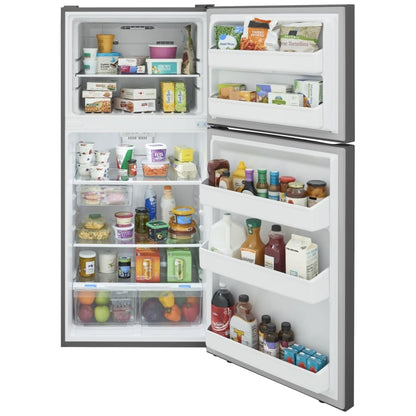 Frigidaire FRTE1835AV Top Freezer Refrigerator, 30 inch Width, 18.2 cu. ft. Capacity, Stainless Steel colour