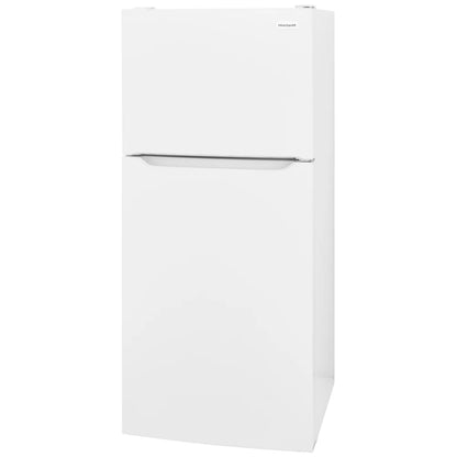 Frigidaire FRTE1835AW 顶部冷冻冰箱，28 英寸宽，18.2 立方英尺容量，白色