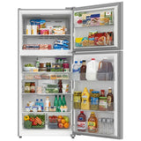 Frigidaire FRTE2246AS Top Freezer Refrigerator, 30 inch Width, 22 cu. ft. Capacity, Optional Ice Maker (Special Order), ENERGY STAR Certified, Stainless Steel colour, Even Temp™ Cooling