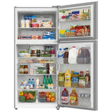 Frigidaire FRTE2246AV Top Freezer Refrigerator, 30 inch Width, 22 cu. ft. Capacity, Optional Ice Maker (Special Order), ENERGY STAR Certified, Stainless Steel colour, Even Temp™ Cooling