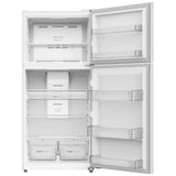 Frigidaire FRTE2246AW Top Freezer Refrigerator, 30 inch Width, 22 cu. ft. Capacity, Optional Ice Maker (Special Order), ENERGY STAR Certified, White colour, Even Temp™ Cooling