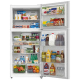 Frigidaire FRTE2246AW Top Freezer Refrigerator, 30 inch Width, 22 cu. ft. Capacity, Optional Ice Maker (Special Order), ENERGY STAR Certified, White colour, Even Temp™ Cooling