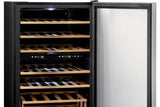 Frigidaire FRWW4543AS 45 Bottle Two-Zone Wine Cooler