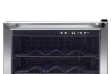 Frigidaire FRWW4543AS 45 Bottle Two-Zone Wine Cooler