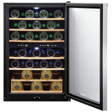 Frigidaire FRWW4543AS 45 Bottle Two-Zone Wine Cooler
