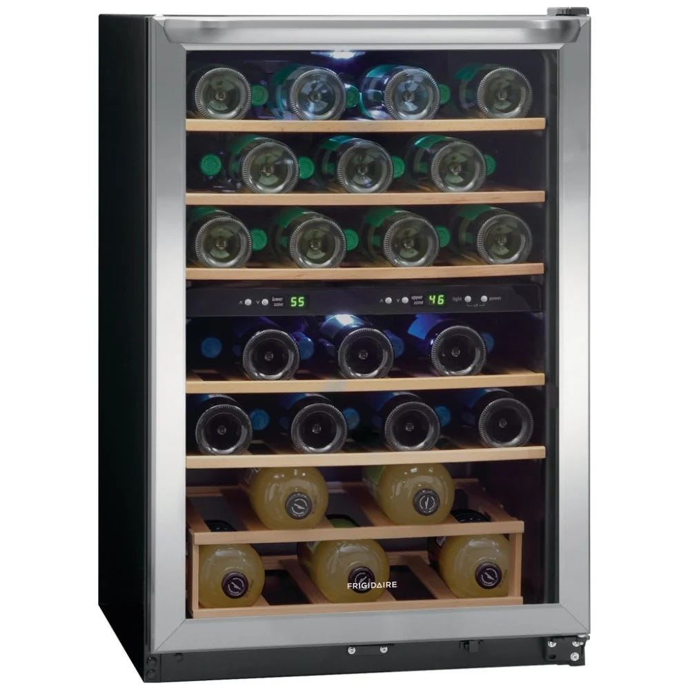 Frigidaire 45 瓶双区葡萄酒冷却器 FRWW4543AS