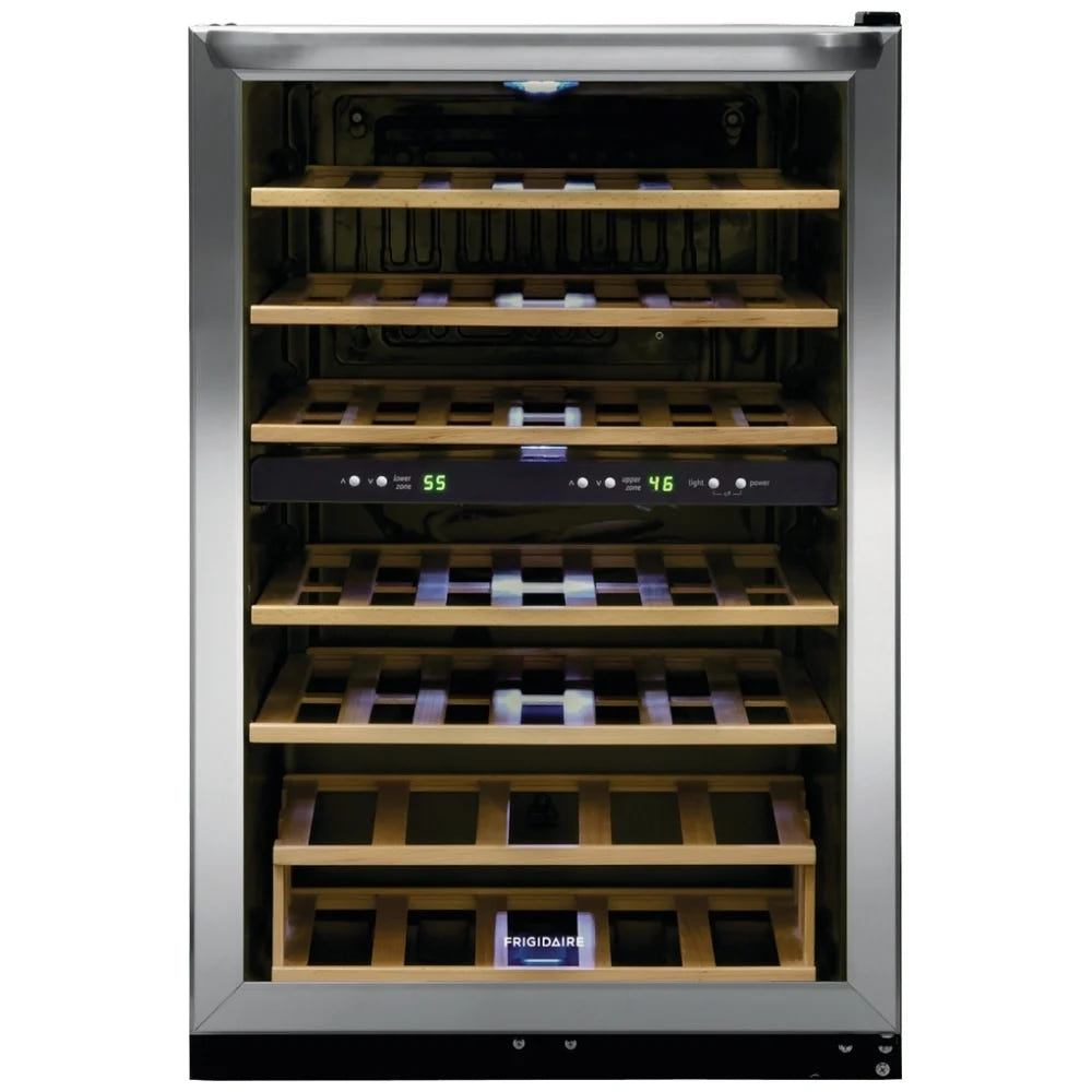 Frigidaire 45 瓶双区葡萄酒冷却器 FRWW4543AS